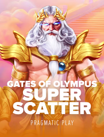 Gates of Olympus Super Scatter game artwork