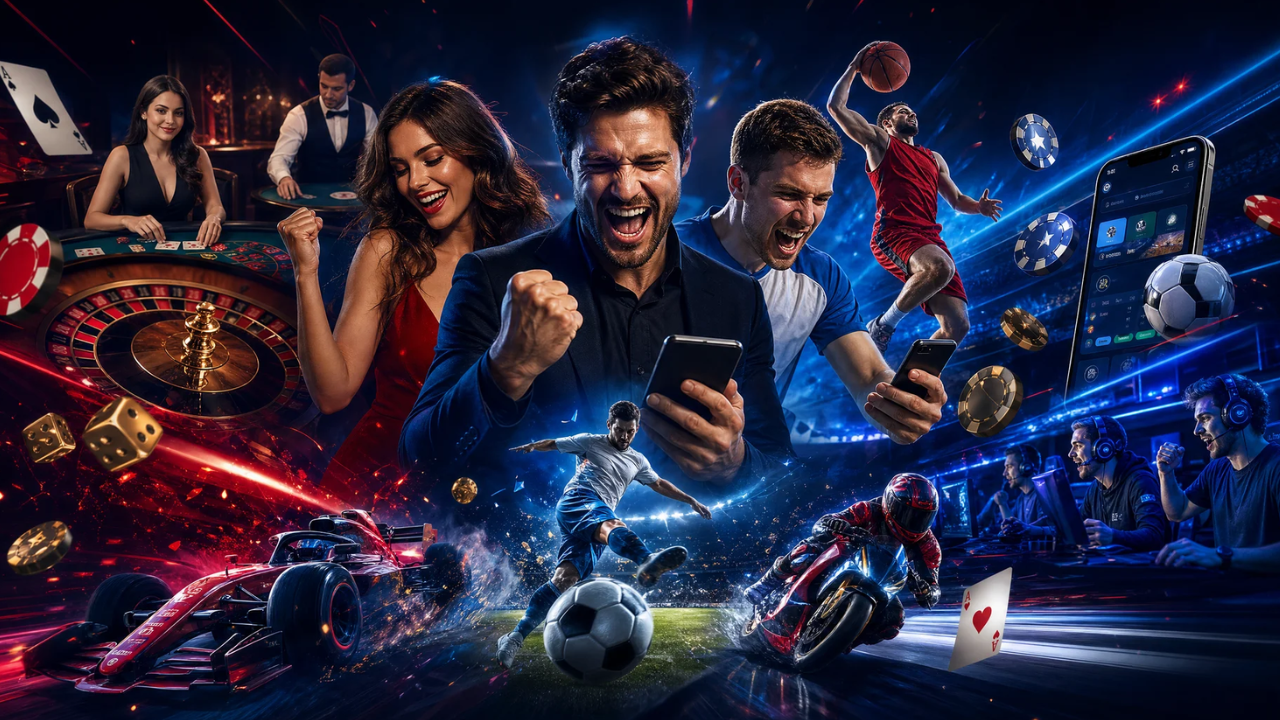Casino and betting themed artwork